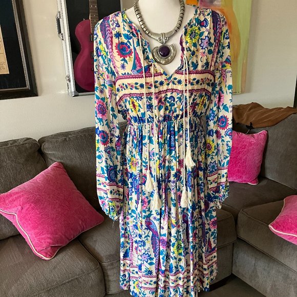 Dresses & Skirts - NWT Dress Festival Boho World of Awardrobe L